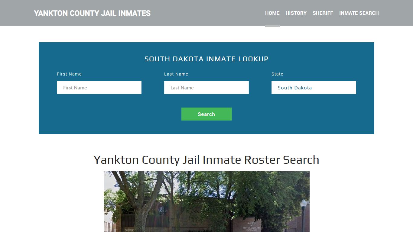 Yankton County Jail Inmate Roster Lookup, Yankton, SD